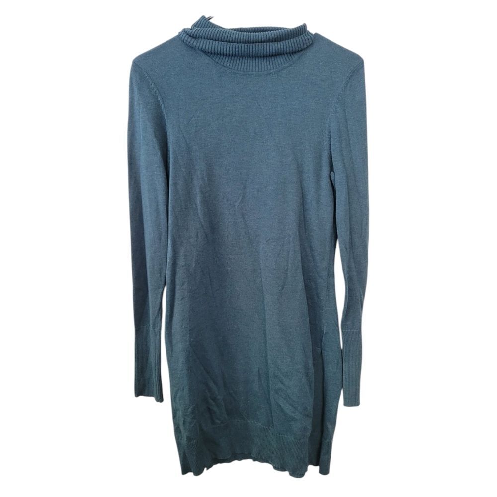 Peruvian Connection Teal Pima Cotton Dress Size Small